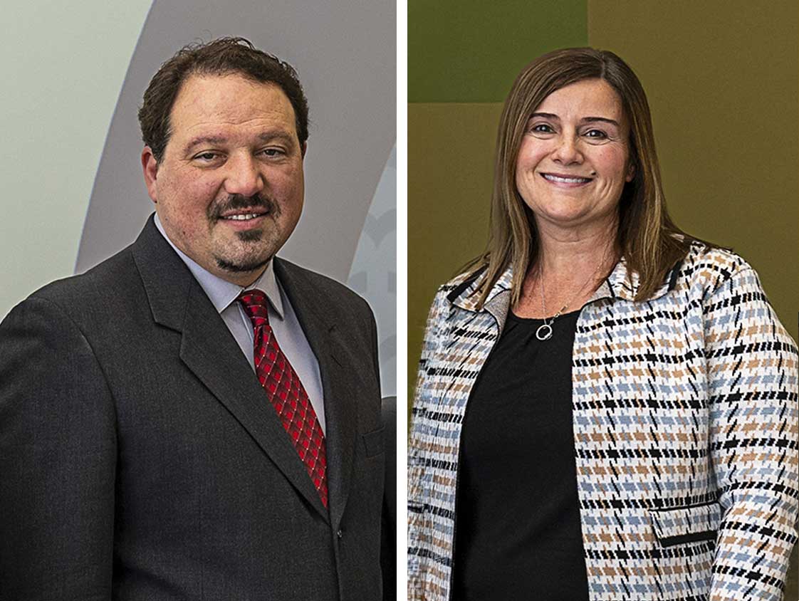 Dr. Scott Langendecker and Grace Wentzel